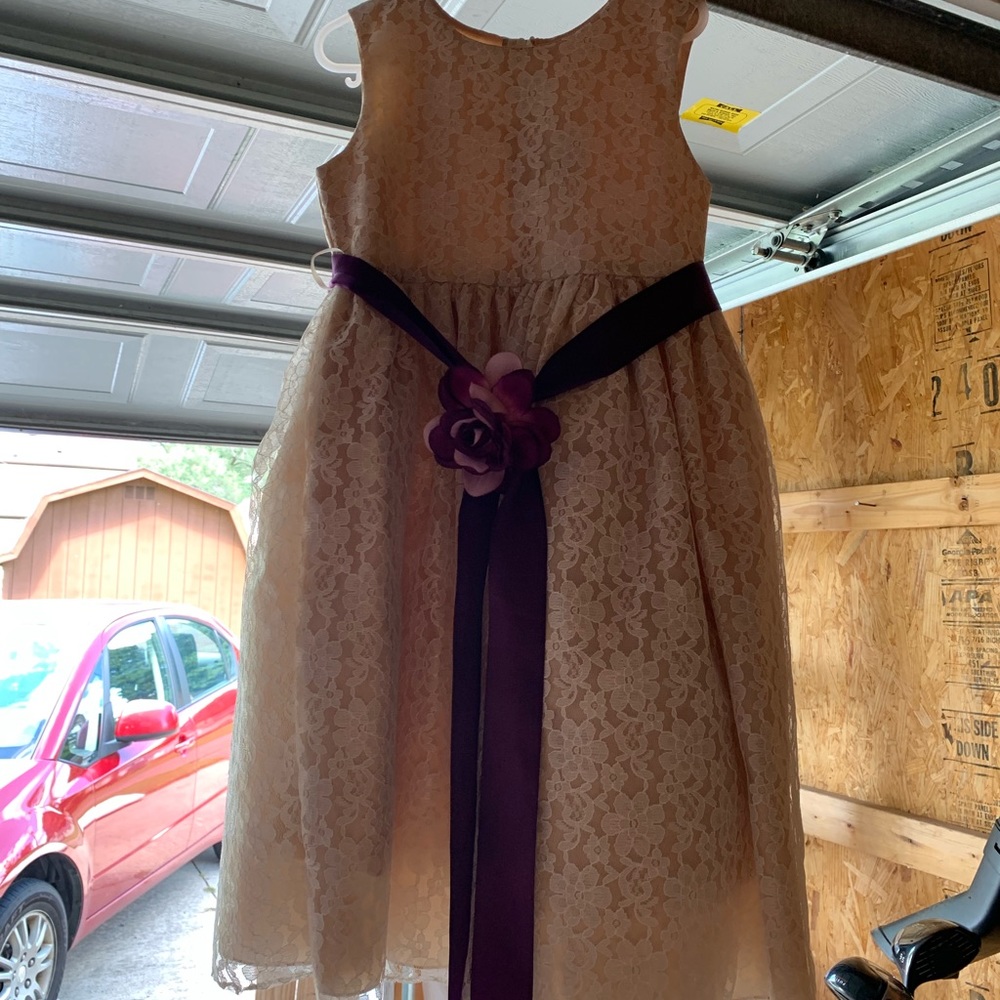 Flower girl dress.